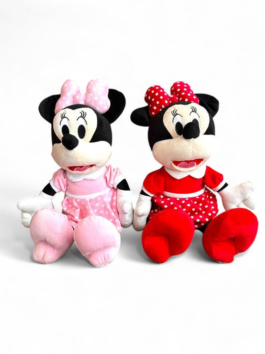 Minnie Clásica Set 2 pz Disney de peluche 48 cm